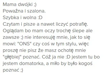 boromirklamal - myślałem że te śmieszki z tinderówek to przesada ale...
może ktoś mi...