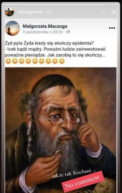 MichalLachim - Nowa celebrytka foliarzy wrzuciła na insta taką grafikę. Już usunęła x...