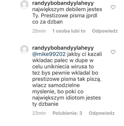 shaunblack - Lewy dodał post, w którym zachęca do zakładania maseczek. Patusy już się...