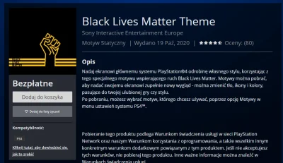 KwasneJablko - #ps4 

Darmowy moty #blacklivesmatter #blm na PlayStation4. Bierzcie...