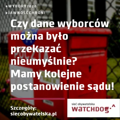 WatchdogPolska - W połowie czerwca skierowaliśmy do Prokuratury Rejonowej w Wągrowcu ...