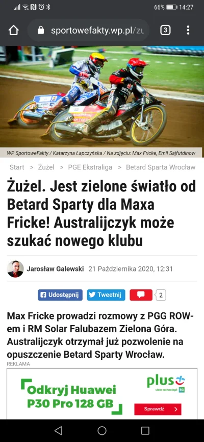 miskaolejowa - dziękuje Pan Rusko
#zuzel