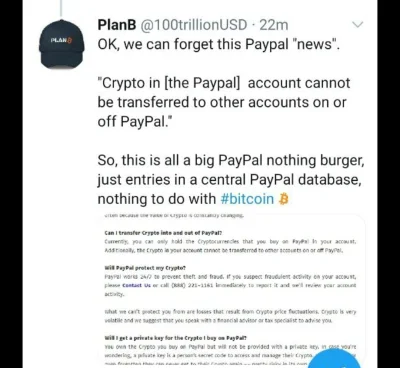 v.....e - PayPal i #bitcoin lol

#kryptowaluty #kryptoheheszki