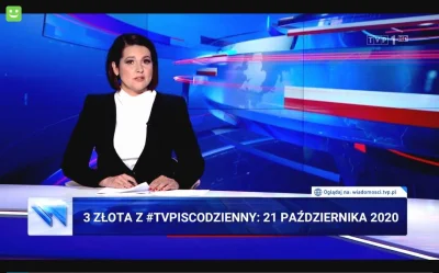 jaxonxst - Skrót propagandowych wiadomości TVP: 21 października 2020 #tvpiscodzienny ...