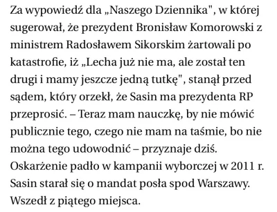 sklerwysyny_pl - @Kismeth: Przegrana z Komorowskim