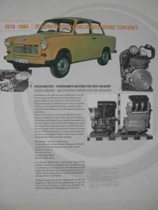 Lardor - Ciekawostka na dziś. Trabant 1.1 miał posiadać silnik Diesla. Prototyp powst...