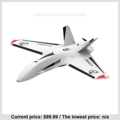 n____S - ATOMRC FIXED WING Dolphin RC Airplane FPV - Banggood 
Cena: $89.99 (347,90 ...