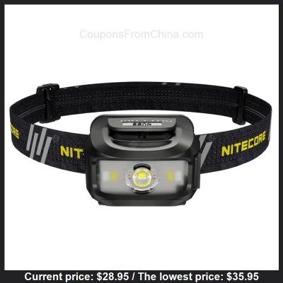 n____S - Nitecore NU35 Headlight - Gearbest 
Cena w aplikacji - otwórz link na telef...