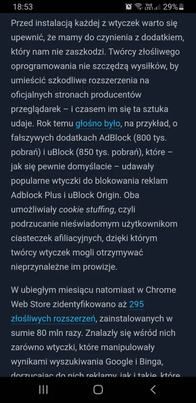 Chael - I weź tu zainstaluj wtyczkę (zwróćcie uwagę na ilość pobrań) do przeglądarki....