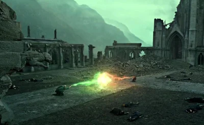 beerus - Nie podoba mi się finałowa scena:

1. Voldemort wygląda jak porażka w poró...