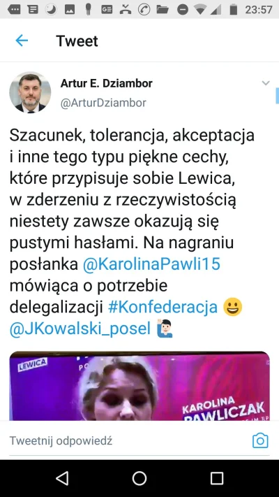 ziemba1 - @Kielek96 możesz zawsze głosować na wolnościowa lewicę