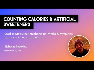 Arths - Wykład autora z Harvardu na temat liczenia kalorii, słodzików i kwestiach pow...