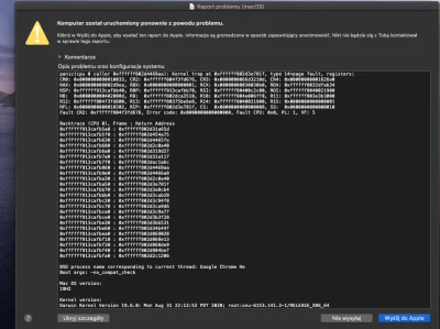 botellon - Da się coś z tego raportu wyczytać? Już drugi raz mi się laptop sam zresta...