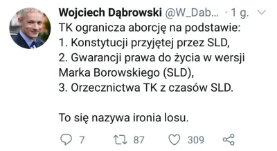 kompek - > uzna aborcje za niezgodną z prawem.

@cerastes: Jeżeli mieli swoje SLD, ...