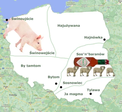 Brajanusz_hejterowy - #mapy #mapporn #heheszki