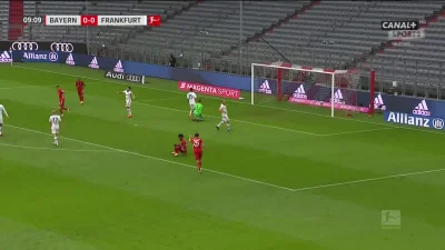 Minieri - Lewandowski, Bayern Monachium - Eintracht Frankfurt 1:0
#golgif #mecz #bay...
