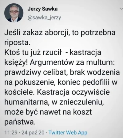 h.....7 - #protest #bekazpisu 
Dawać też starych kawalerów po 70 z kotem.
Nie podumal...