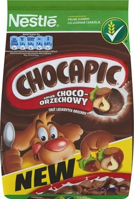 Trufelek - To były moje ulubione płatki od Nestle.
Chocapic choco orzechowe. 
Kto j...