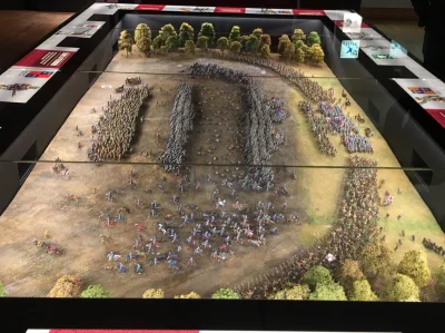 myrmekochoria - Diorama przedstawiając bitwę pod Agincourt.

#starszezwoje - blog z...