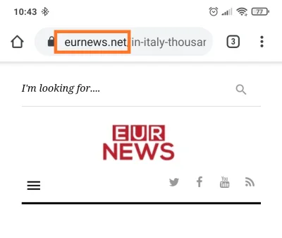 czlowiekzlisciemnaglowie - Eurnews xDdd foliarska strona udająca Euronews, a na Wykop...