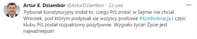 Proktoaresor - Dziambor podpisał ale się nie cieszył
#bekazprawakow #neuropa #konfede...