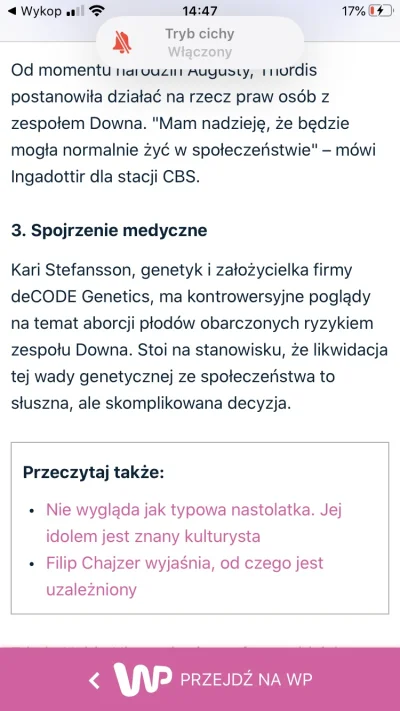 Collapsed - Kari Stefansson jak samo nazwisko wskazuje to mężczyzna. Wiarygodny artyk...