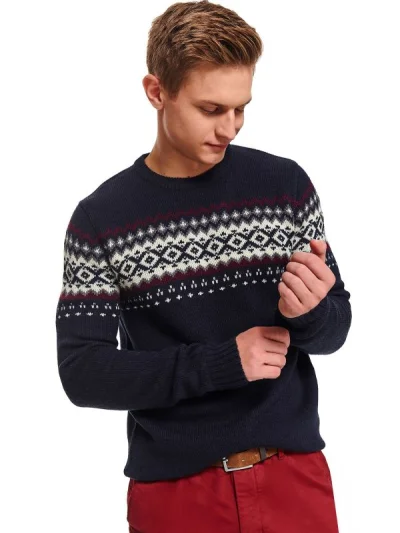 browaldo - Gzie polecacie stacjonarnie (głownie) kupić sweter z norweskim wzorem (bez...