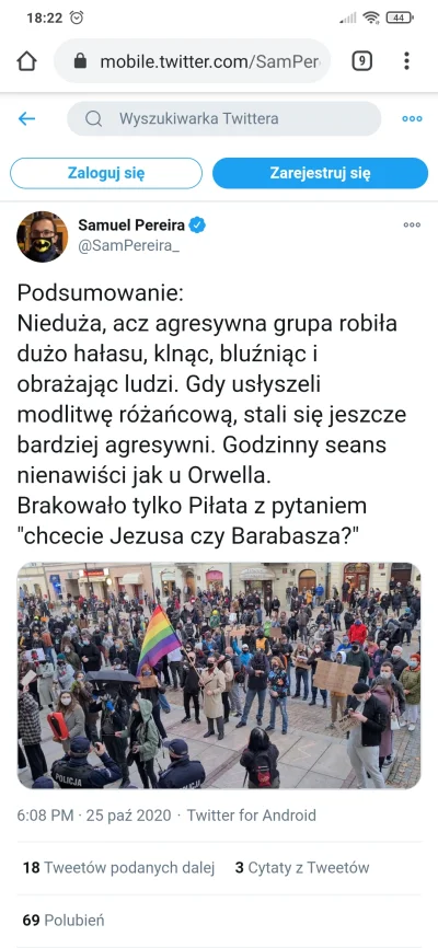 E.....i - No i się zesrał. Komentarze też niezłe, jad aż kapie na klawiaturę, a to ws...