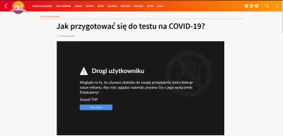 matejss - Ma ktoś może mirror? Ostatnie co chce to wyłączać adblocka na stronie TVP (...