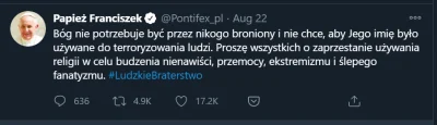 ChinskiNietoperz - @lewoprawo: Kościół odcina się od tej grupy wiernych, przynajmniej...