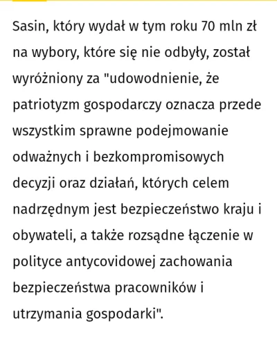 adiiiiii - Za Onet.pl:
"Sponsorami nagrody Polskiego Kompasu 2020 są spółki skarbu p...