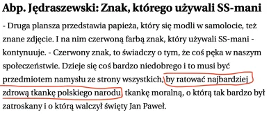 noitakto - Czy pan Jędraszewski w sposób zawoalowany namawia do przemocy wobec protes...