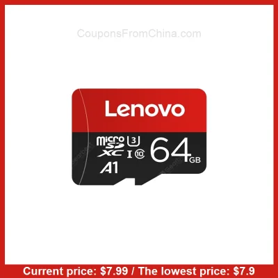 n____S - Lenovo 64GB U1 Class 10 MicroSD Card - Gearbest 
Cena: $7.99 (30,95 zł) / N...