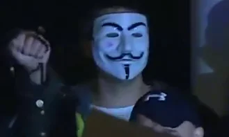 asfreestyle - film: V jak Vendetta osoba walcząca o wolność w totalitarnej kato-Angli...