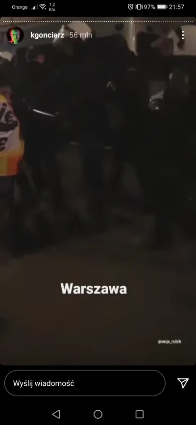 biuna - @taki_typa linku do filmiku w story nie wyślę bezpośrednio, tu profil Gonciar...