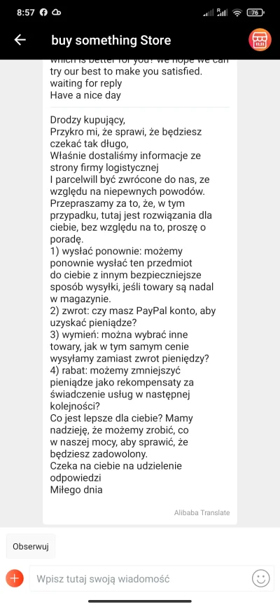 Bakardi - Znowu te chinczyki z alli coś kombinują czy jak przy jednym zamówieniu chci...