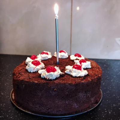 jgruszka93 - Mam dziś urodziny i różowa zrobiła mi taki tort :)
#portal #portal2 #th...