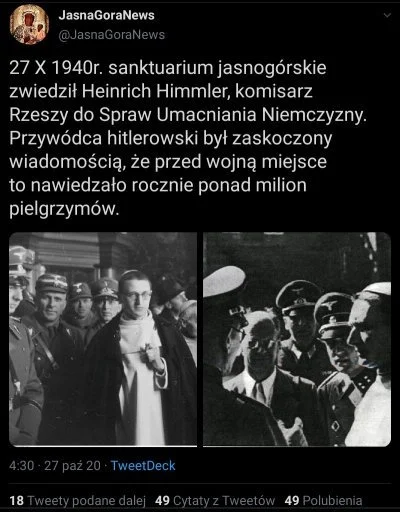 xandra - @elo490500: Wiesz, oni sami się ośmieszają, dzisiejszy wpis na TT Jasnej Gór...