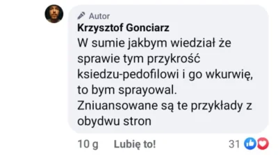 floojd - Widziałem dzisiaj, że Pan Krzysztof Gonciarz popiera wandalizm w kościołach ...