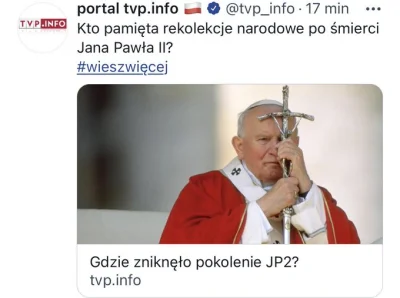 jaroty - Panie i panowie, mamy jackpot! Ostateczny poziom zasłaniania się Wojtyłą osi...