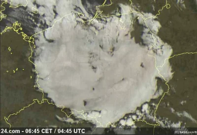 jajeti - @iosnin: tak mi się luźno skojarzyło, niebo nad Polską z sat24 dzień po wybo...