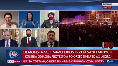 Volki - Protestujący nie zdają sobie sprawy, że są wciągani w intrygi lewicy - PiS i ...