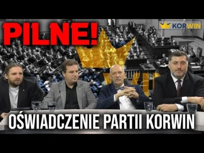 wkrk - > jest na yt korwintv

@flumpy_bread: to wrzucam też tutaj, żeby dyskusja by...