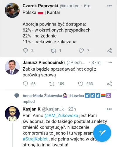 r.....y - Jest jedna rzecz, która się nie zmienia niezależnie od bieżących wydarzeń
...