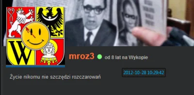 mroz3 - Wspaniałe to było osiem lat nie zapomnę ich nigdy.

Dużo wykolejeń miałem. ...