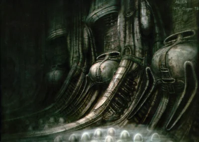 C.....n - Trzeba to wszystko powtórzyć.

#giger #sciencefiction