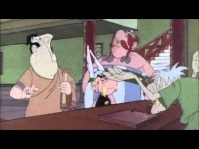 fan_comy - Aż mi się przypomniała scena z Asterixa jak jakiś urzędnik się bujał na hu...