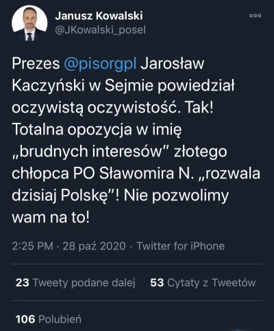 r.....6 - Nie no, to są jakieś jaja xD Pisowcy teraz trzymają narrację, że to protest...