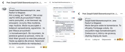 Moretz - Tymczasem szkółka w Głogowie traktująca swoich uczniów jak debili. Wpisy już...