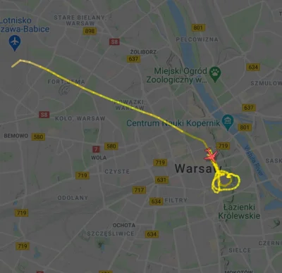 VaeVictis - Nad moim niebem lata ( ͡° ͜ʖ ͡°)
#Warszawa #flightradar24